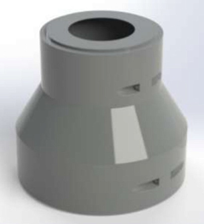 Цоколь ФМ-560 стеклопластиковый универсальный D230-380 Н-560 F620